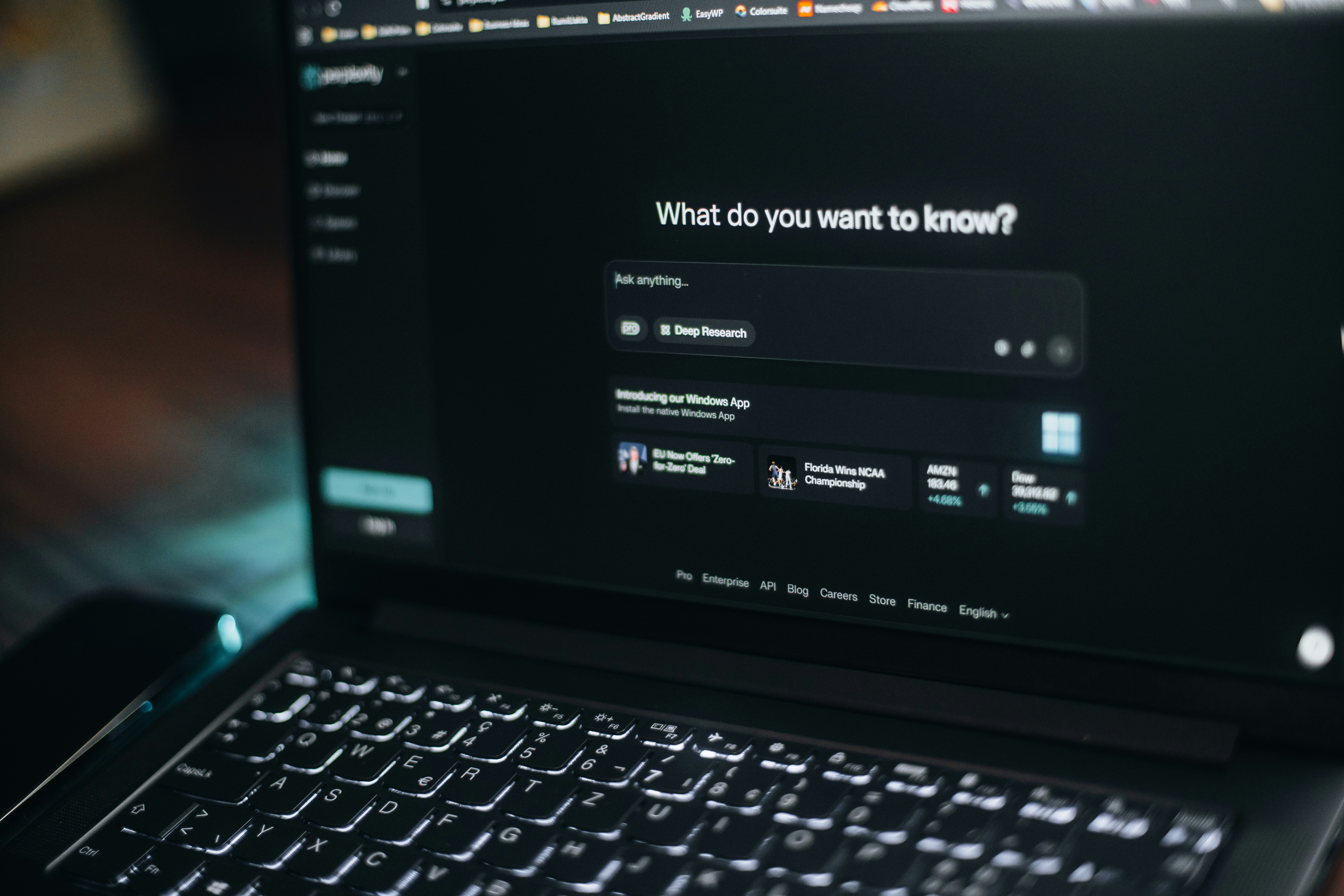 AI and machine learning workstation concept