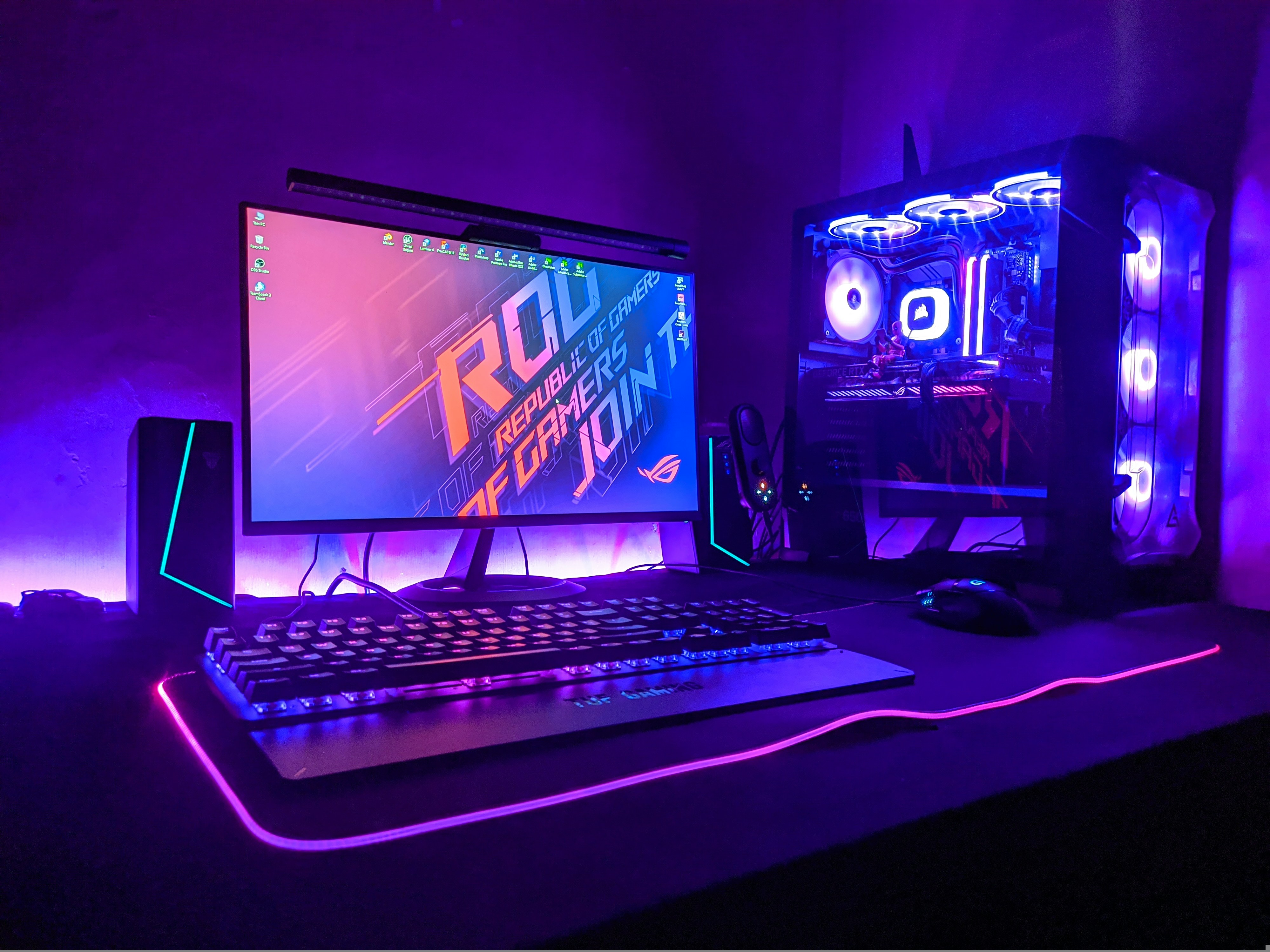 Professional desktop workstation