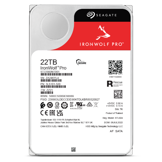 IronWolf Pro NAS Hard Drive — thumbnail 17