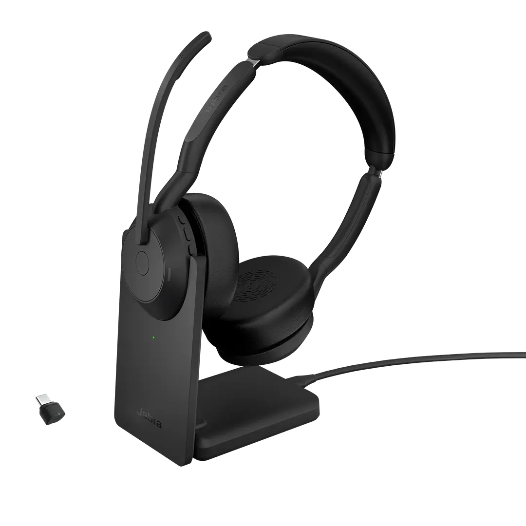 Jabra Evolve2 55 Link380c MS Stereo Stand