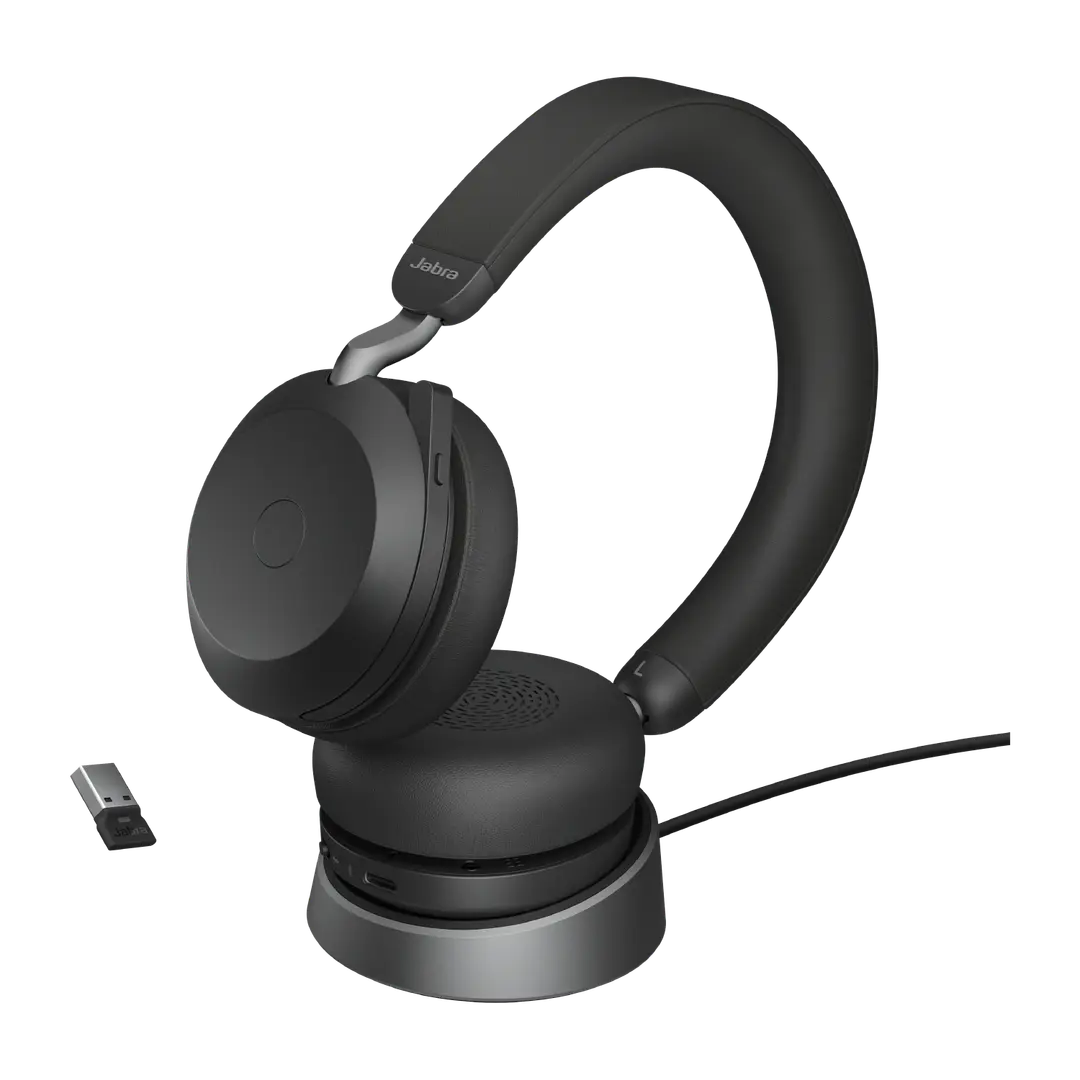 JABRA EVOLVE2 75 LINK380A UC STEREO STAND BLACK — thumbnail 2