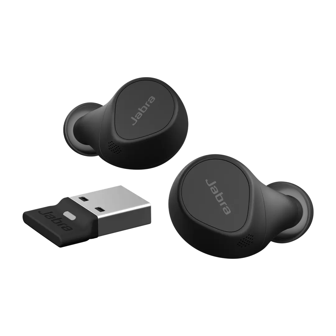 Jabra Evolve2 Buds, USB-A MS — thumbnail 2