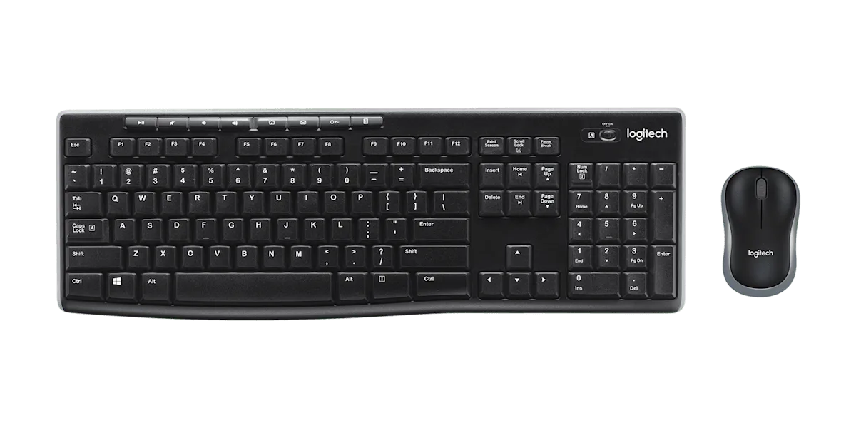 Logitech MK270r Wireless Keyboard and Mouse Combo