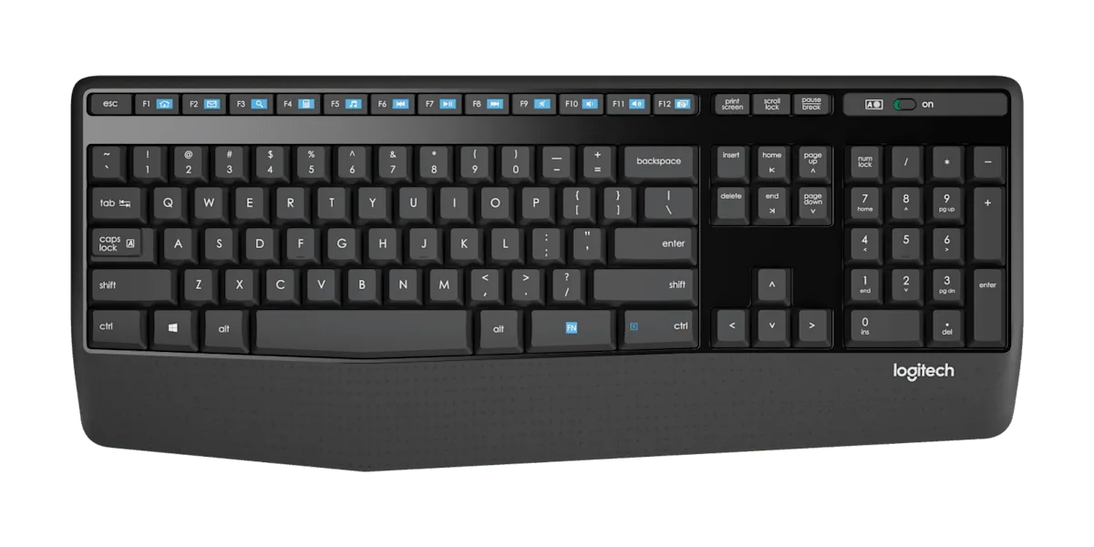 Logitech MK345 Comfort Wireless Keyboard and Mouse Combo — thumbnail 2