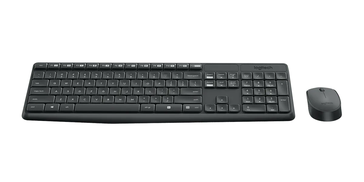 Logitech MK235 WIRELESS KEYBOARD AND MOUSE COMBO — thumbnail 2