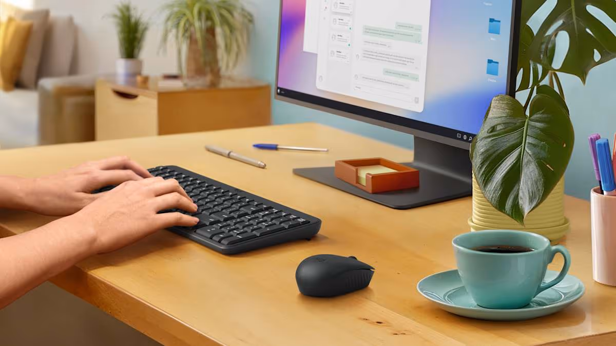 Logitech MK250 Compact Bluetooth® Wireless Combo — thumbnail 5