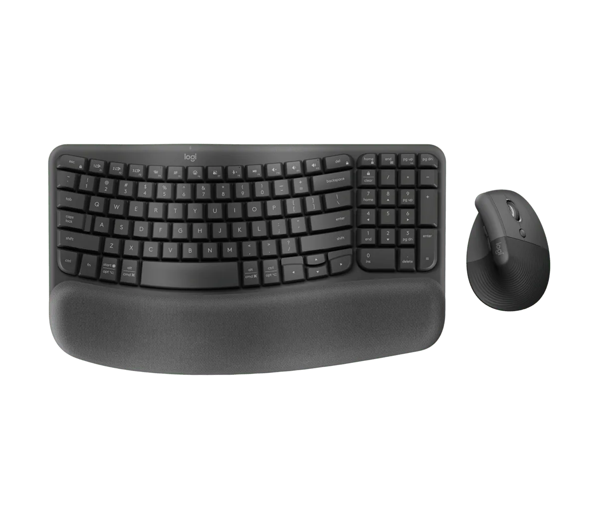 Logitech Wave Keys and Lift Combo