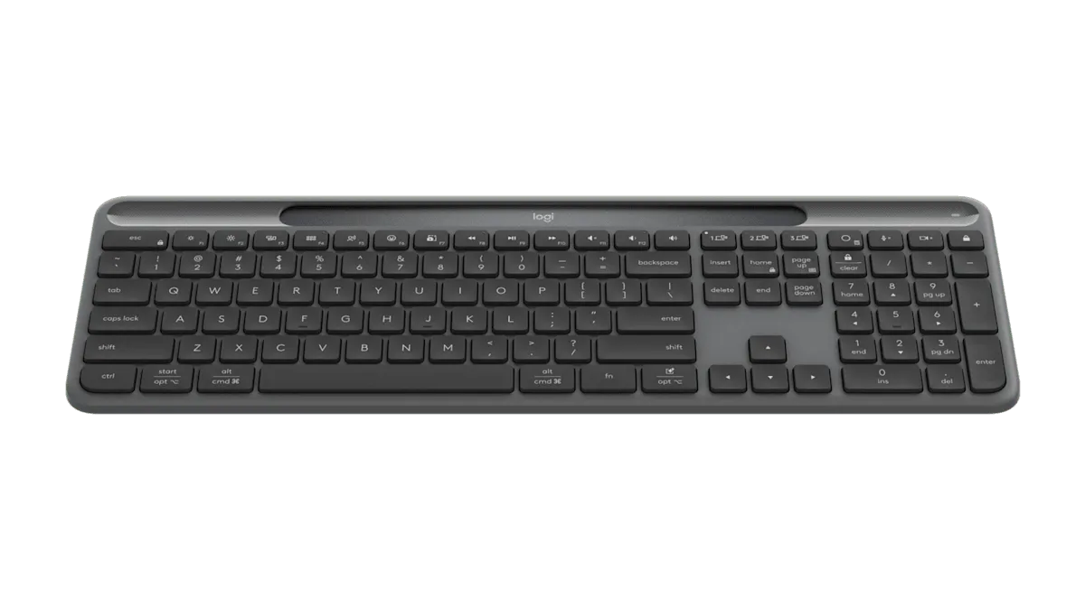 Logitech Signature Slim Solar+ wireless keyboard K980 — thumbnail 2
