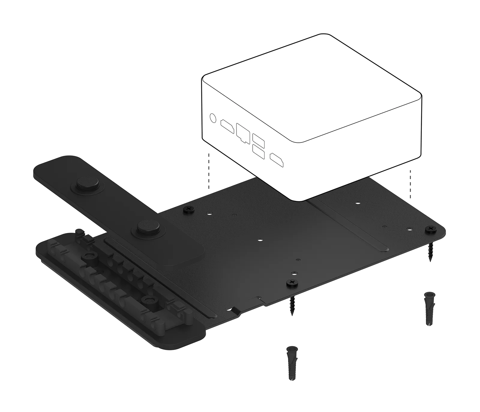 PC Mount for Mini PC / Chromebox — thumbnail 2